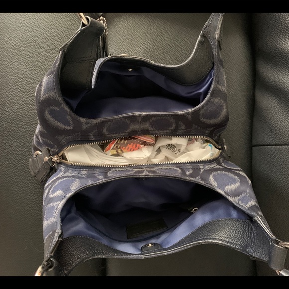 Coach Handbag - Dark Blue - Picture 3 of 4